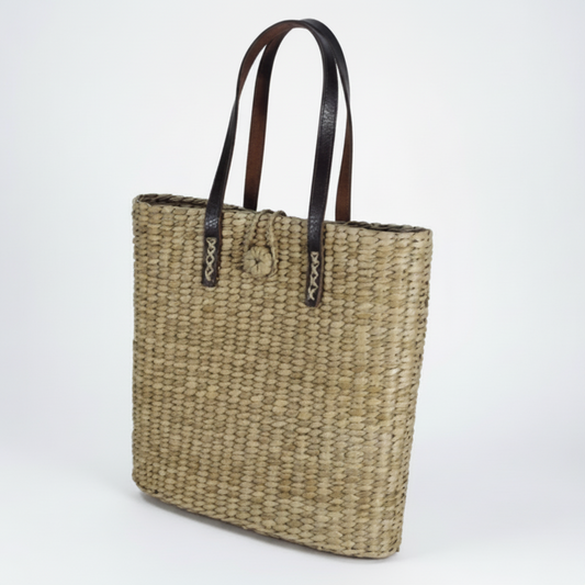 Handwoven Kauna Grass Shoulder Bag