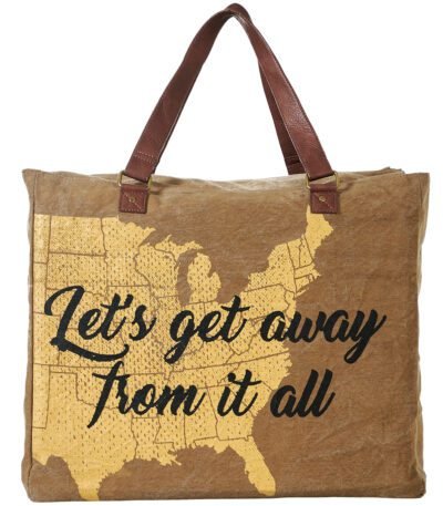 Let’s Get Away Weekender Handbag For Men & Women