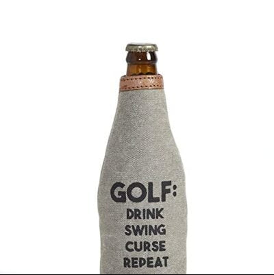Swing Curse Repeat Printed Beer Bottle Cover Sleeve