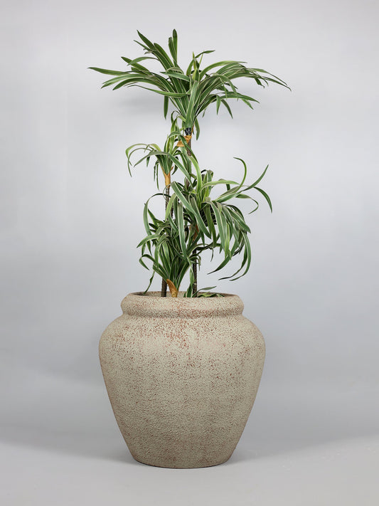 Broom Terra Traditional Fiberglass Planter