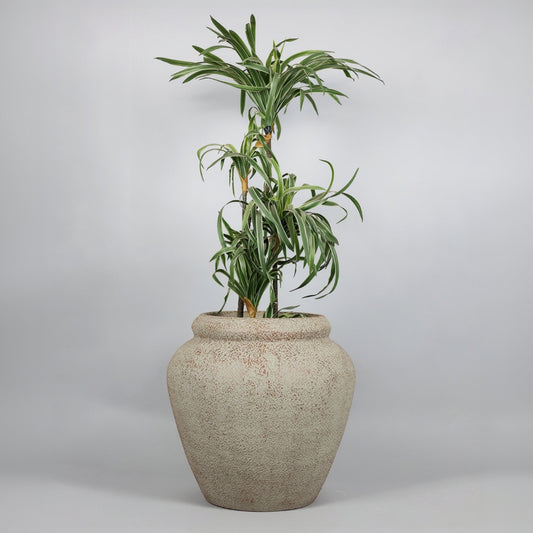 Broom Terra Traditional Fiberglass Planter