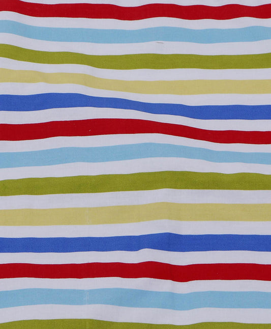 Vibrant Multi-Stripe Baby Changing Mat