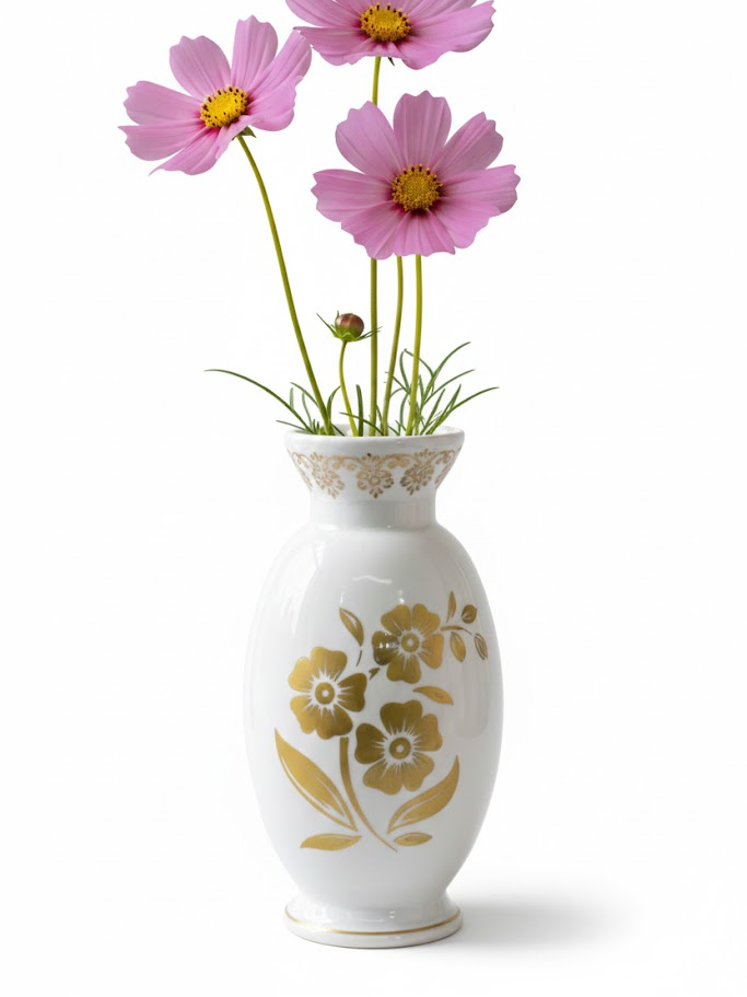 Large Handcrafted Metal Vase