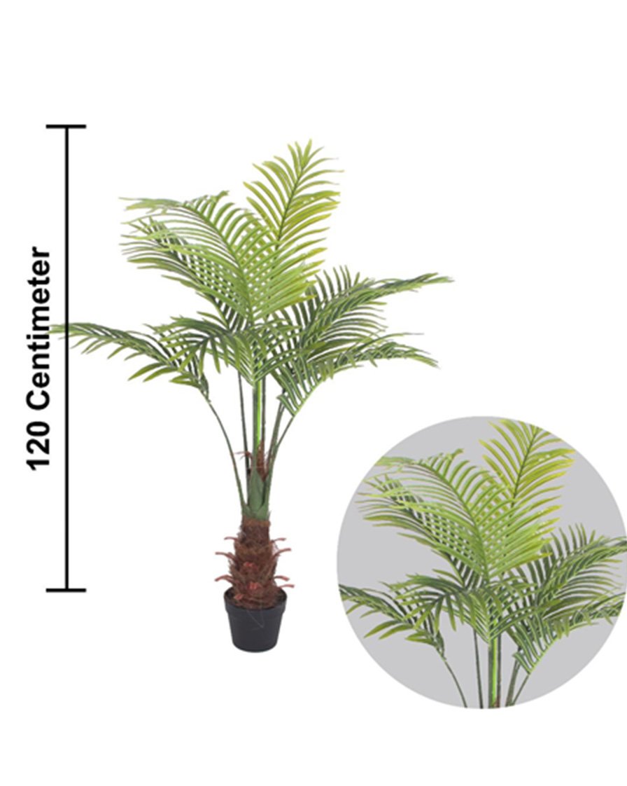 Artificial Palm Plants – 47″ Premium Faux Tropical Decor for Home And Office