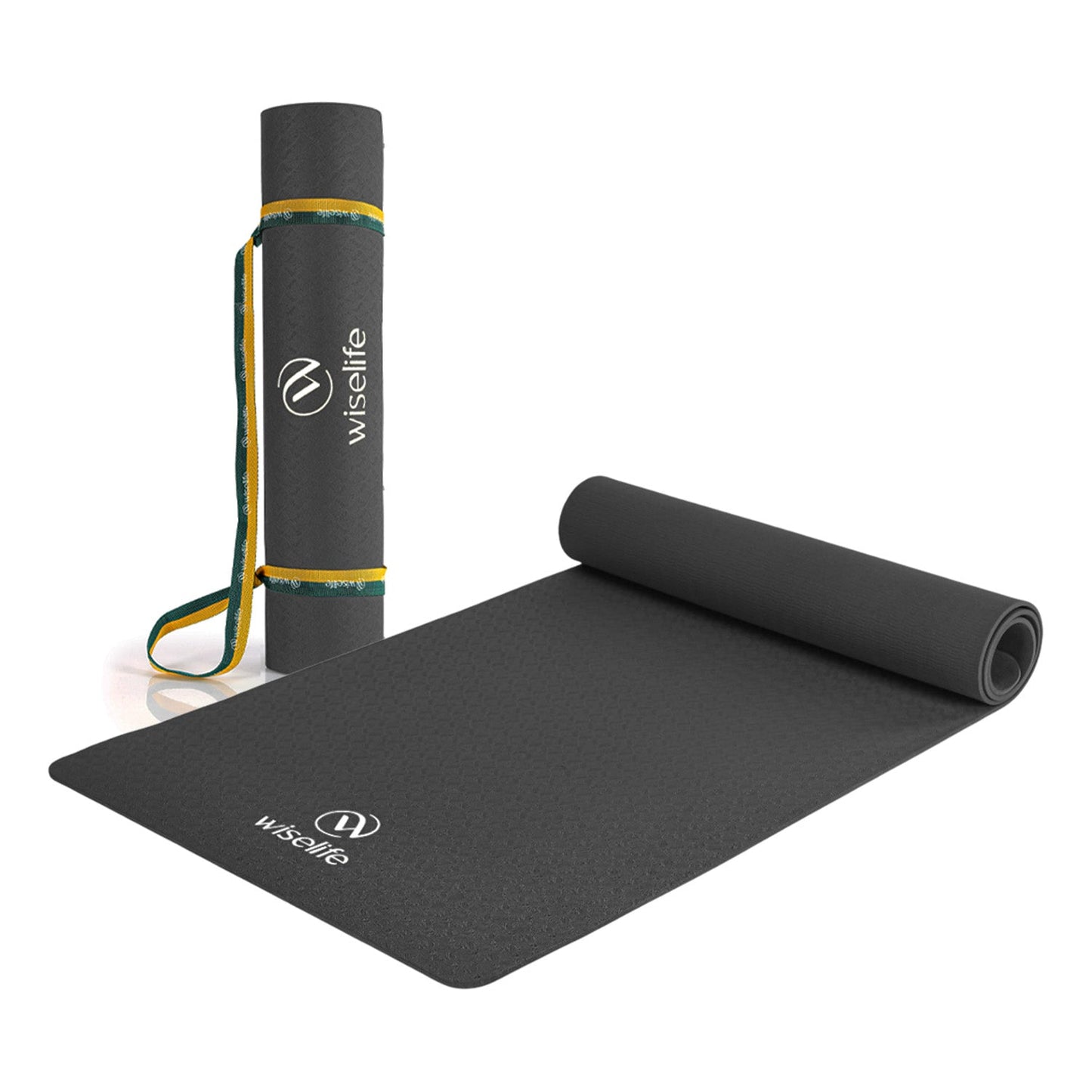 Wifelife Classic TPE Yoga Mat - 6mm Black