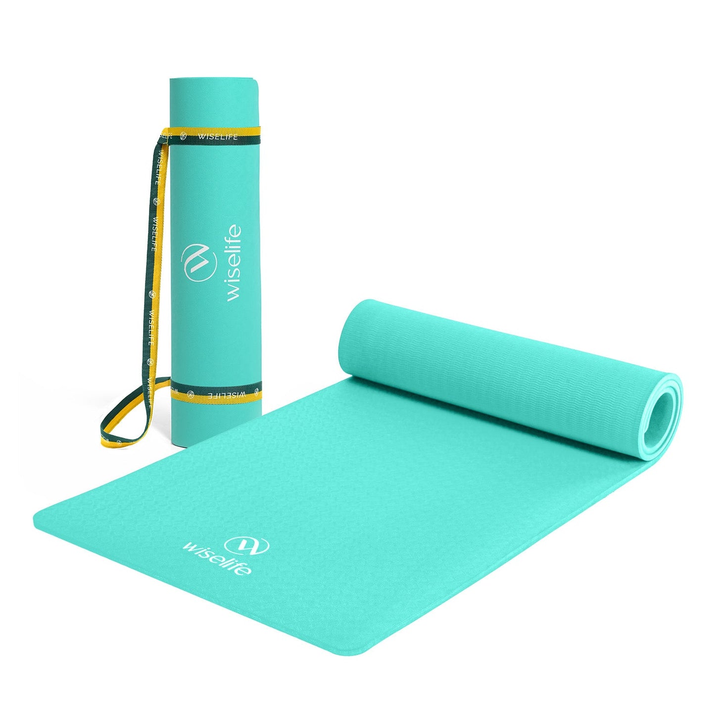 Wifelife Classic TPE Yoga Mat - 6mm Pacific Blue