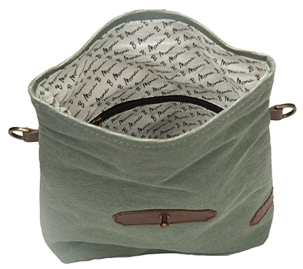 Artaflora – 100% Cotton Canvas Small Messenger Crossbody Vintage Sling Bag with Stylish Design for Women