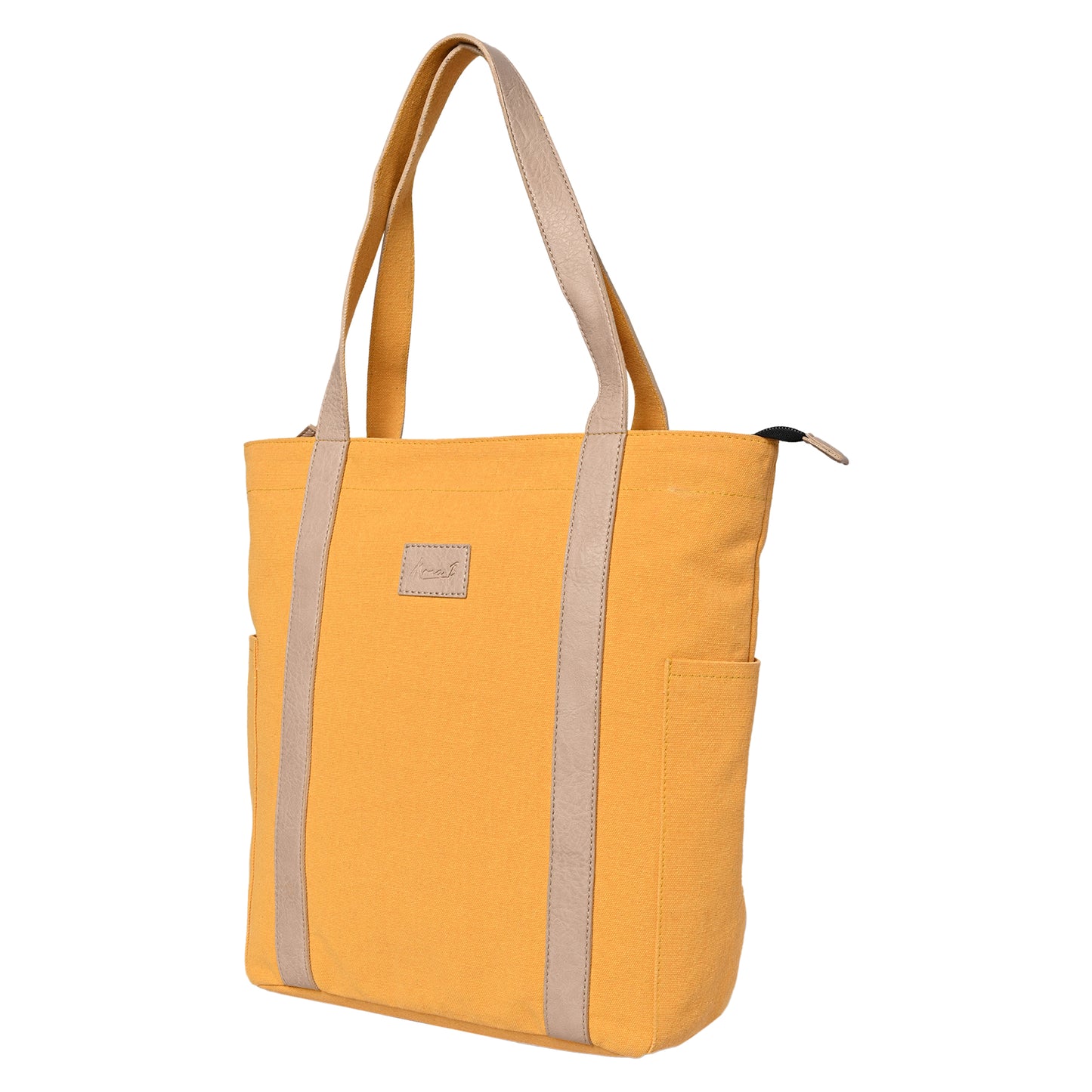 Artaflora – Color Block Tote: Golden Rod – (M-2503)