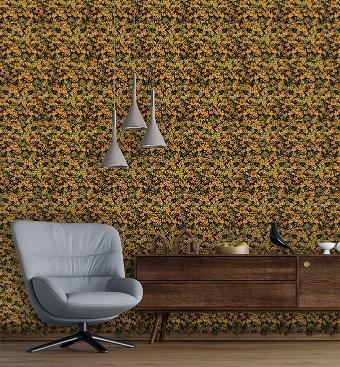 Orange Pachysandra Vertical Garden 50cmx50cm