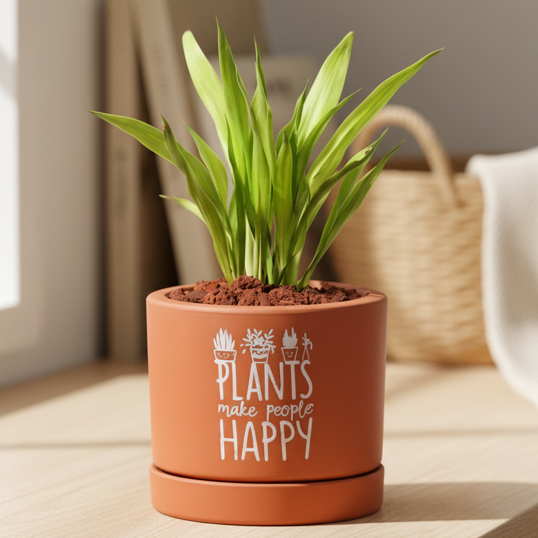 Verdant Arch Terracotta Planter