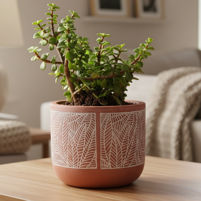 Foliage Arch Terracotta Planter