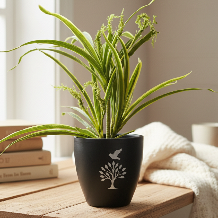 Peace Tree Terracotta Planter