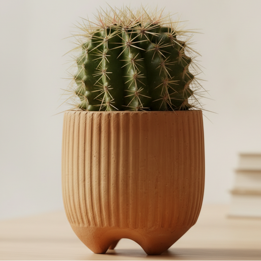 Midnight Warli Terracotta Planter