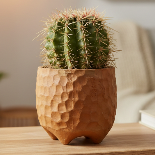 Azure Warli Terracotta Planter