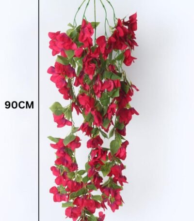 Shop Artificial Hanging Bougainvillea – Vibrant Faux Blooms – 2.9Ft