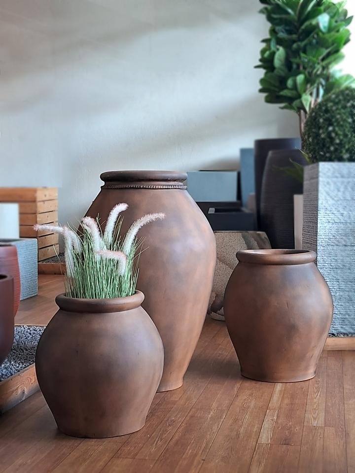 Glorious Botanica Planter – Premium Lightweight FRP Planter for Indoor And Outdoor 16″, 18″, 30″