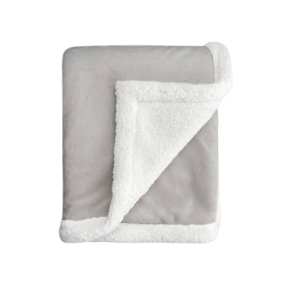 Abracadabra Luxury Chamois & Sherpa Blanket