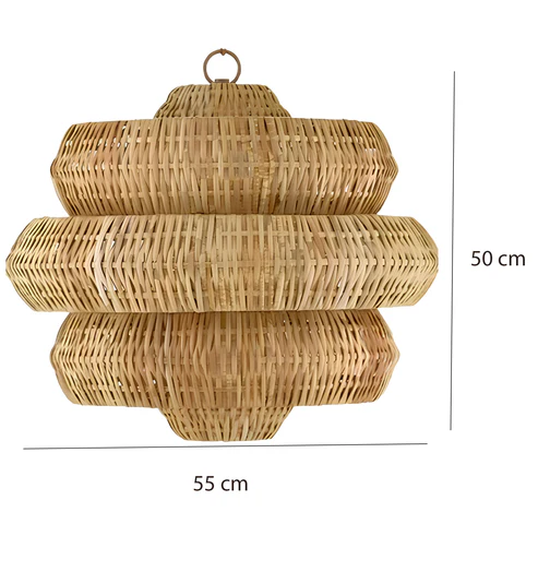 Alex Handcrafted Rattan Pendant Light