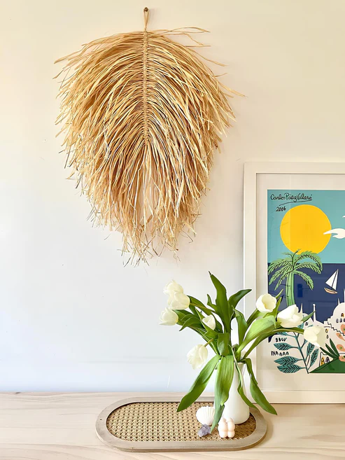 Ananya Handcrafted Wicker Wall Art