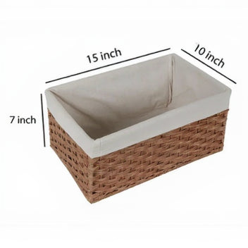 Anaya Handwoven Wicker Storage Basket