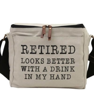 Artaflora – Fix It 12 Pack Insulated Can & Bottle Cooler Grey (PERMANENT VACATION)