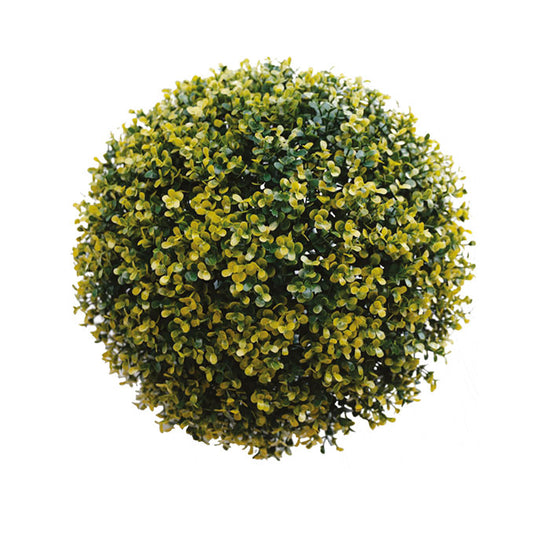 Artificial Buxus Yellow Topiary Ball