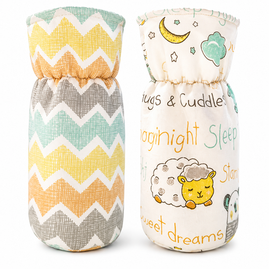 Abracadabra Cotton Bottle Cover Set (Set of 2)