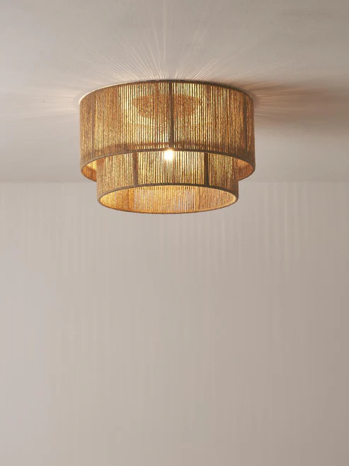 Divit Handcrafted Jute Hanging Light