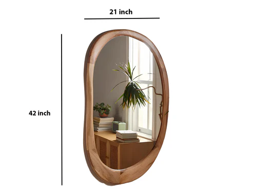 Hadayat Handcrafted Bamboo Wall Mirror