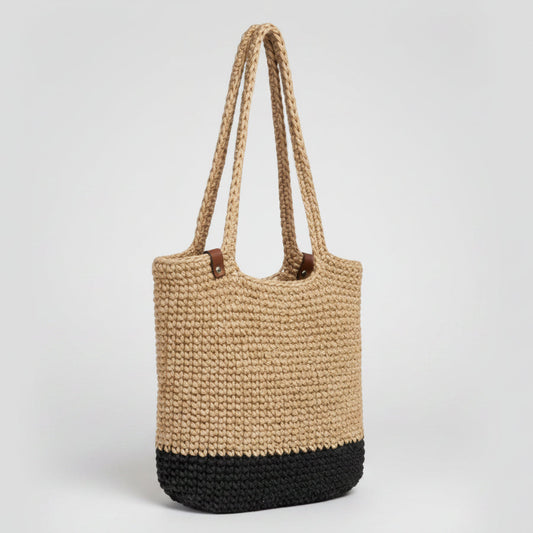 Handcrafted Jute Crochet Tote Bag