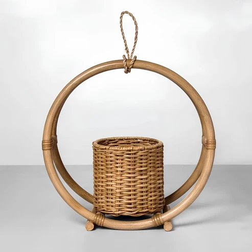 Ishita Handcrafted Rattan Hanging Planter