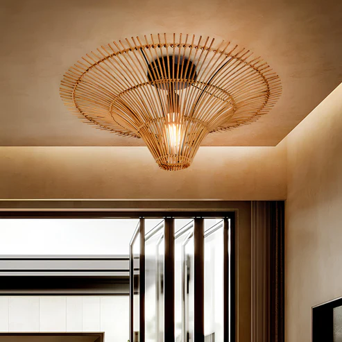 Verona Handcrafted Jute Hanging Light