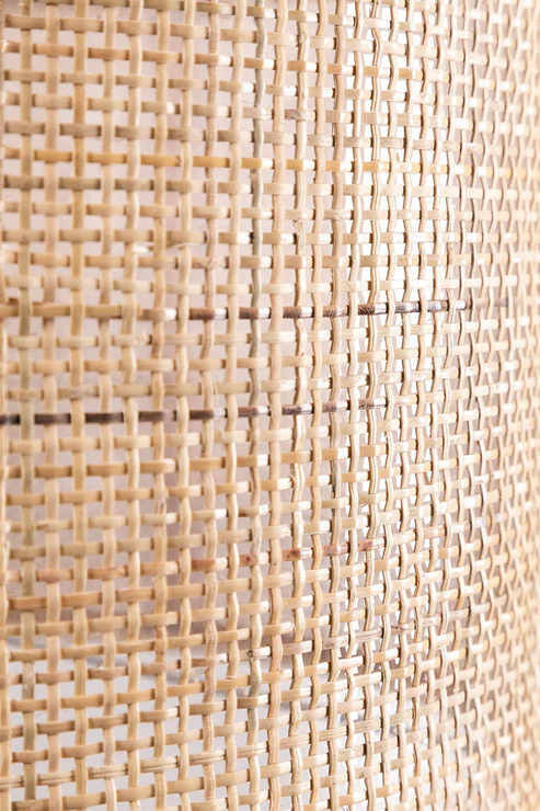 Kiara Handcrafted Rattan Cane Floor Lamp