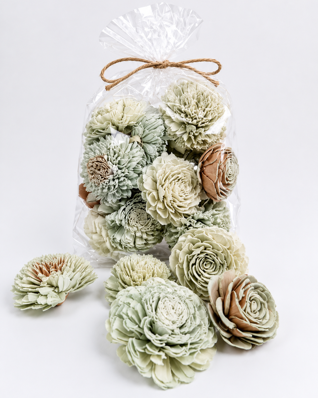 Light Green Sage Botanical Set