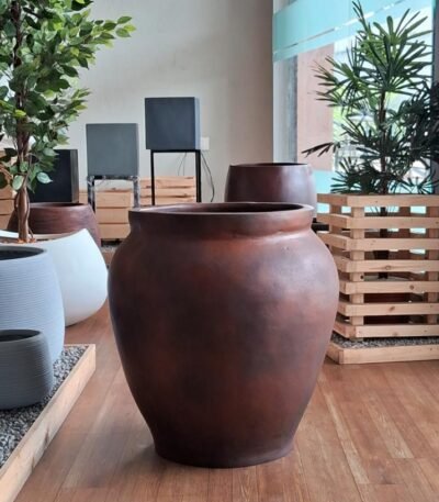 Glorious Uno FRP Urn – Timeless Modern Planter for Indoor And Outdoor Elegance 23″×25.5″