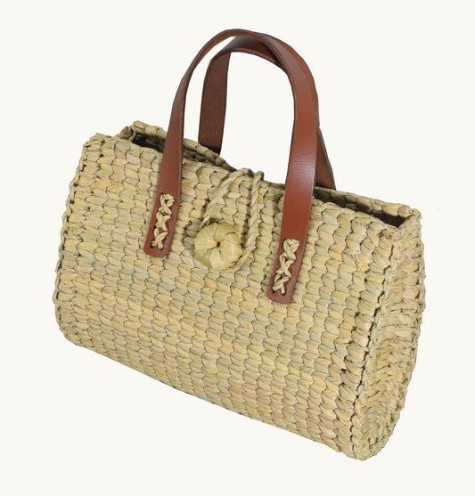 Handwoven Kauna Grass Handy Purse