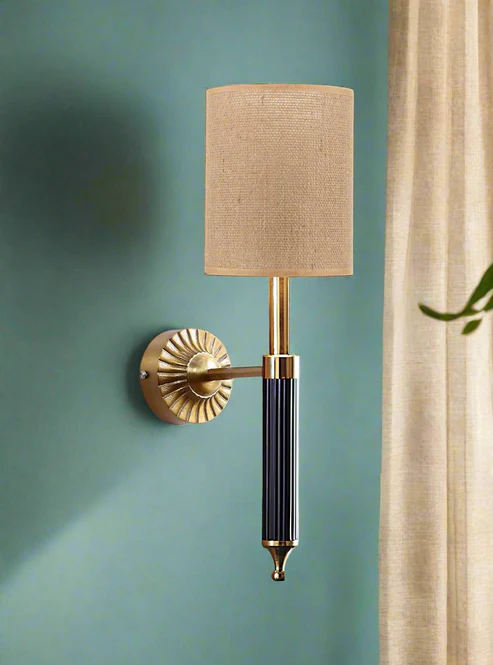 Ojasvi Handcrafted Jute Wall Lamp