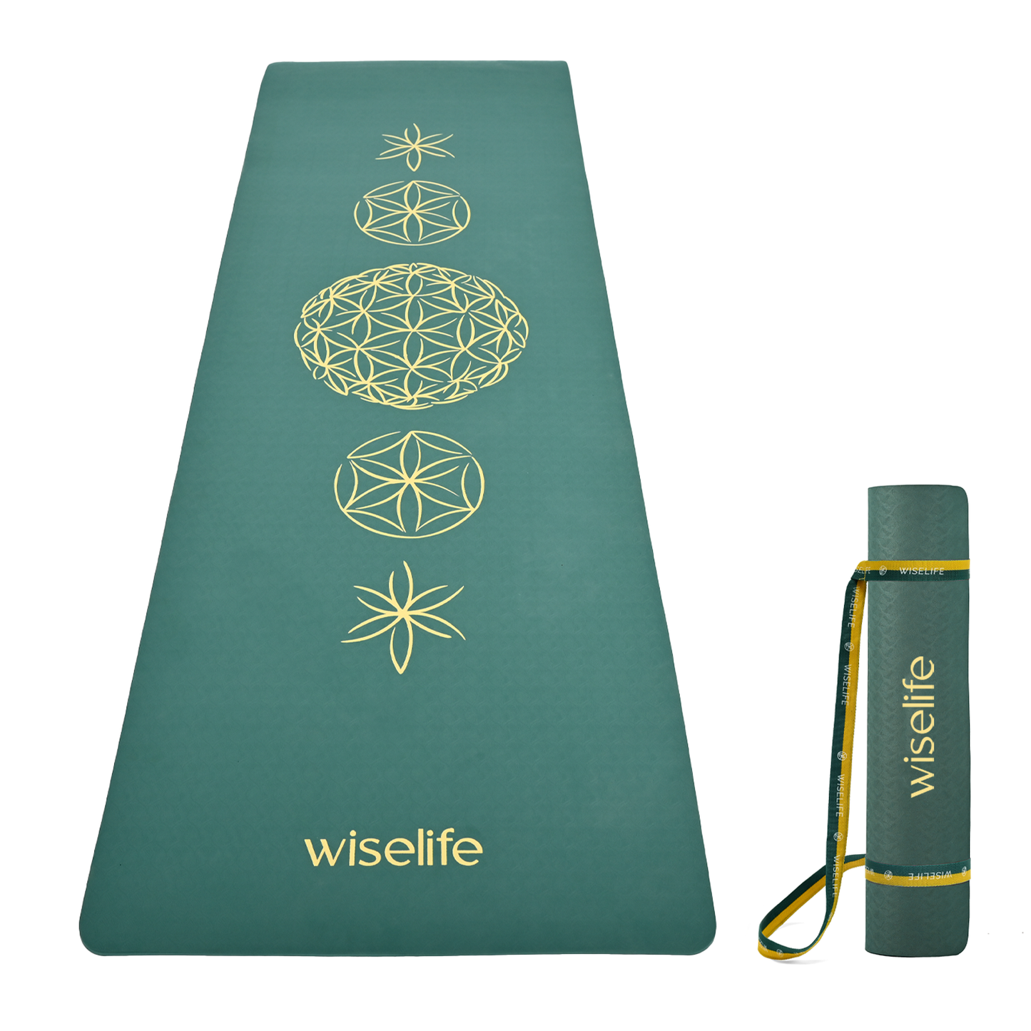 Purpose Printed TPE Yoga Mat - 6mm