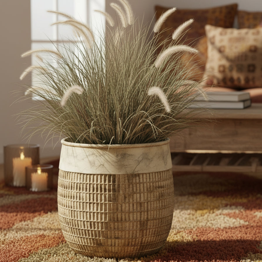 Pineapple Fiber Planters