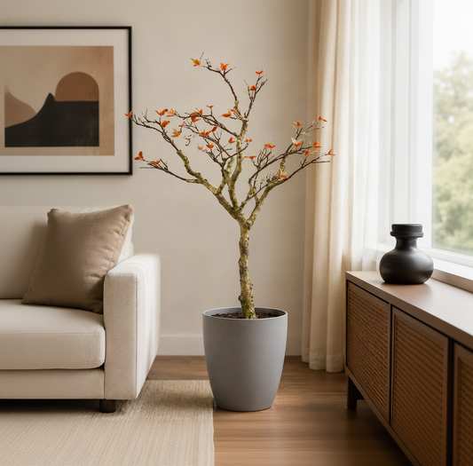 Premium Artificial Autumn Blossom Tree 47"