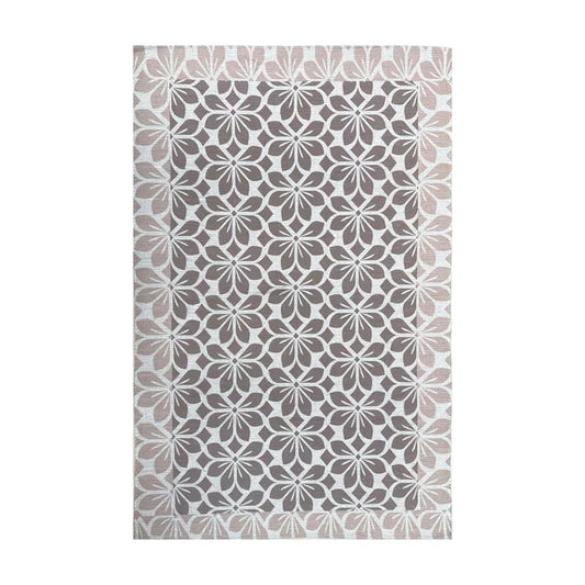 Multi Color Printed Dhurrie Carpet Rug Floral Floor Mat