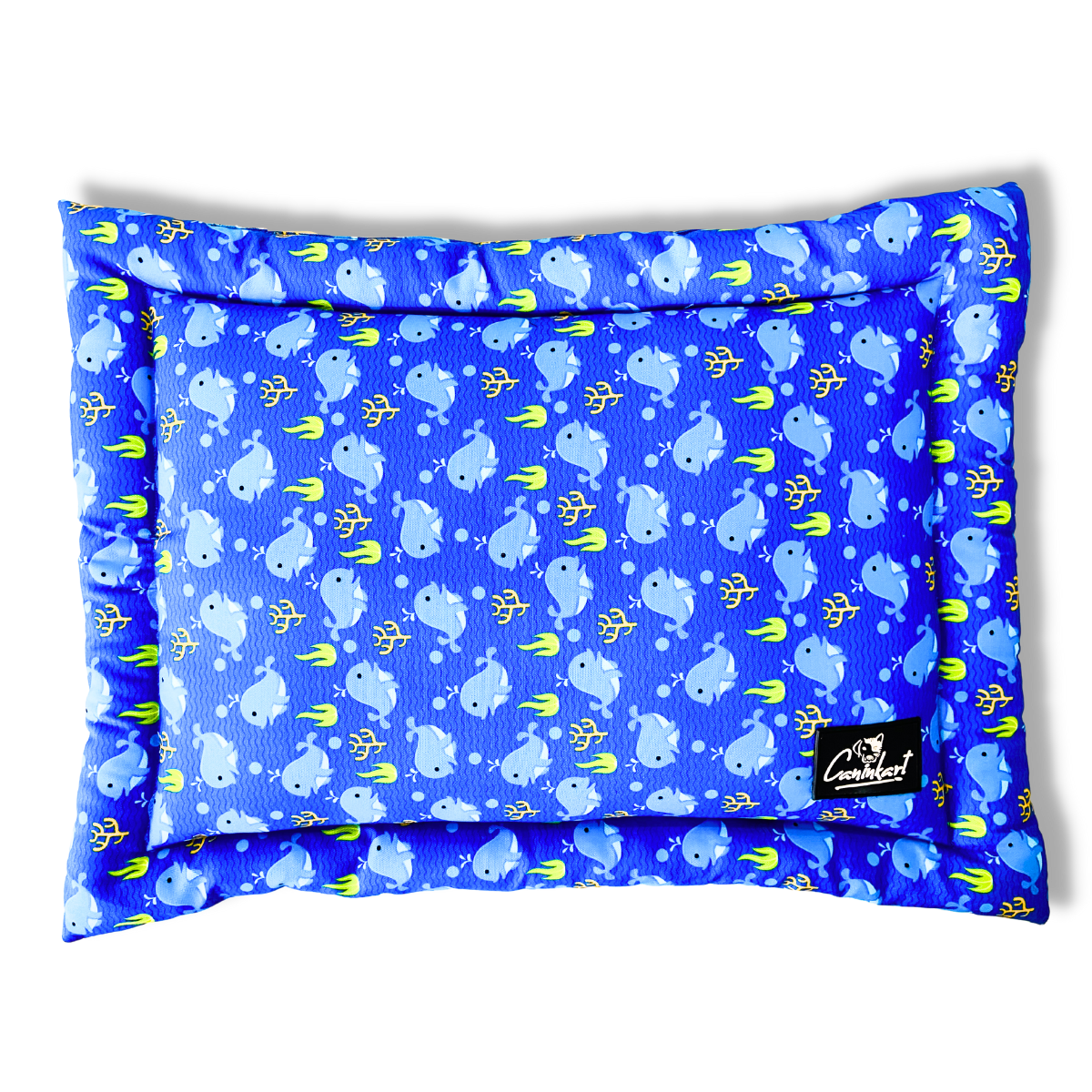 Premium Printed Dog Mat Blue Ocean