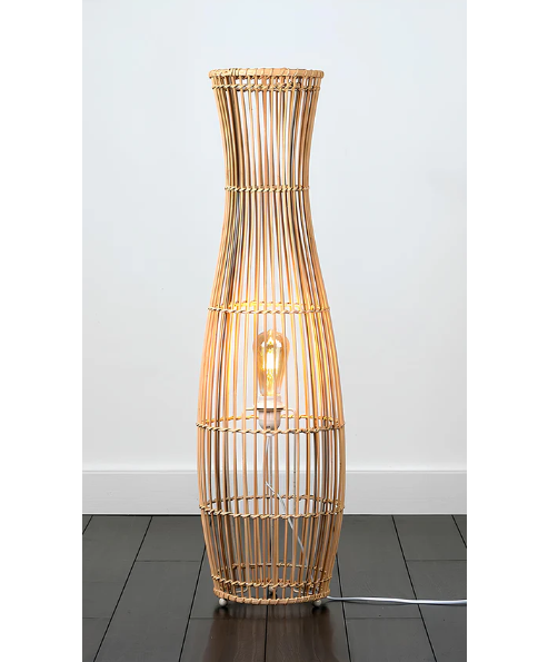 Samaya Handcrafted Bamboo Floor Lamp