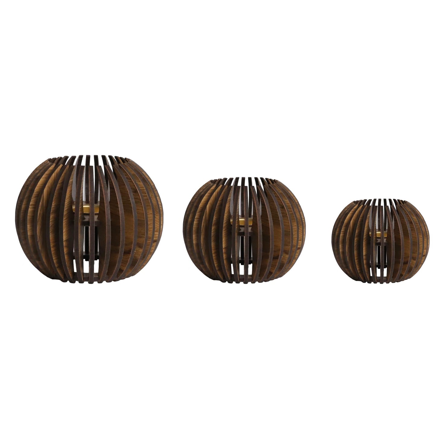 Cella Pine Wood Tealight Candle Holder