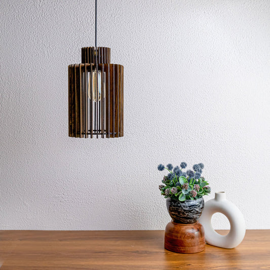 Clora Pine Engineered Wood Ceiling Pendant Lamp