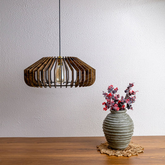 Carny Pine Engineered Wood Ceiling Pendant Lamp