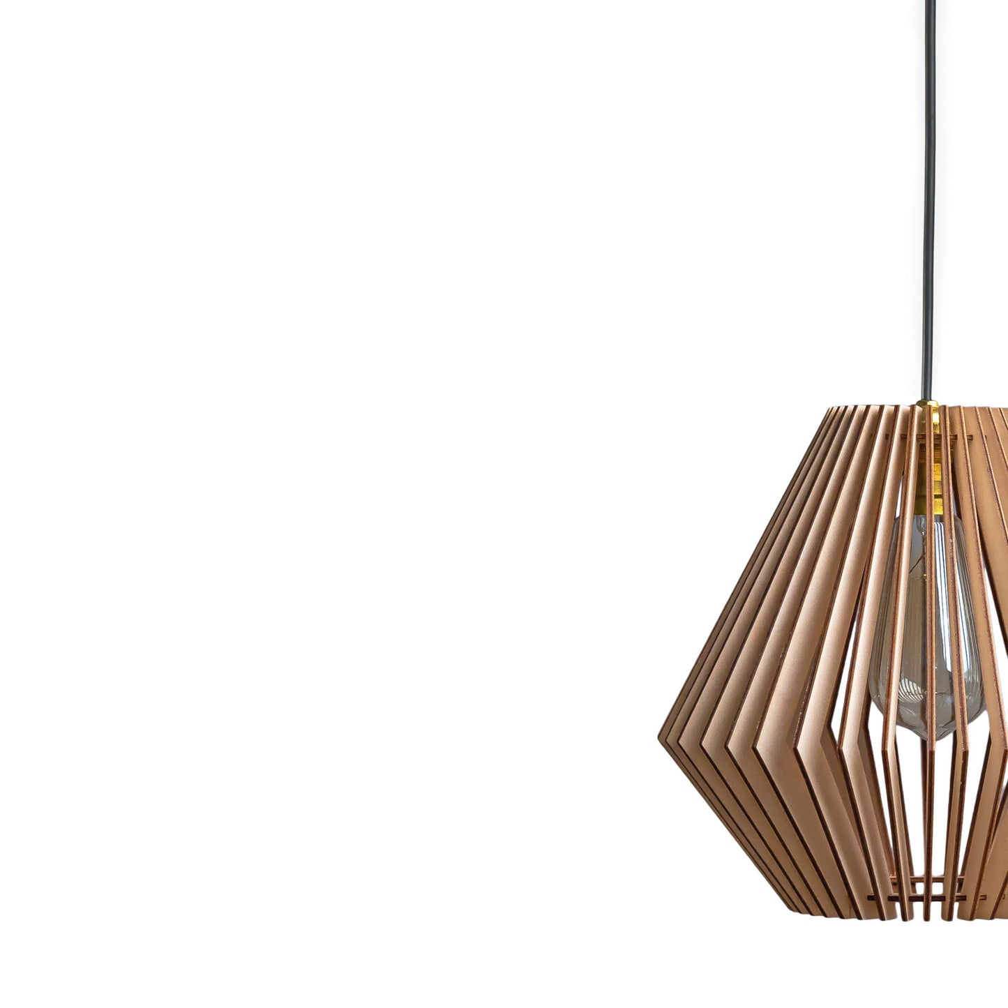 Clay Birch Engineered Wood Ceiling Pendant Lamp