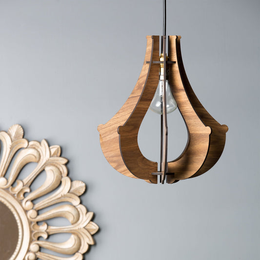 Corona Engineered Wood Ceiling Pendant Lamp