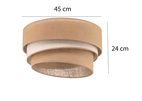 Tilukua Handcrafted Triple-Tier Jute Pendant Light
