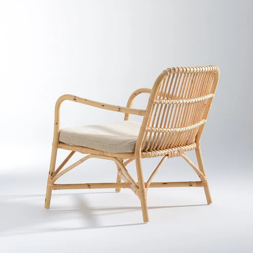 Ananya Handcrafted Cane Chair for Living Room